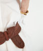 Picture of HOBERTE WHITE COTTON SHIRT-DRESS